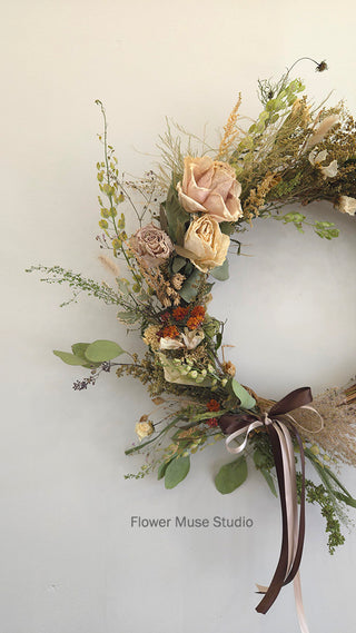 Dried Flower Wreath Workshop