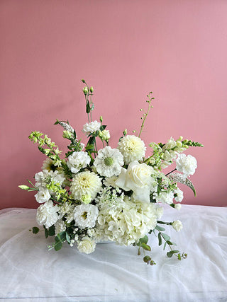 Aria White Centerpiece