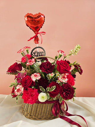 Red Delight Basket