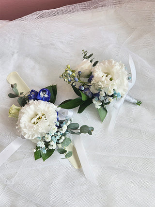 Elegance Corsage + boutonniere set