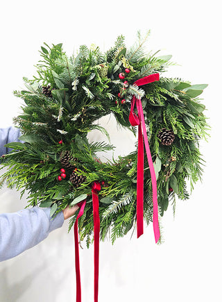 Christmas Wreath - Full Moon