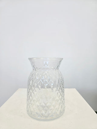 Embossed Round Vase