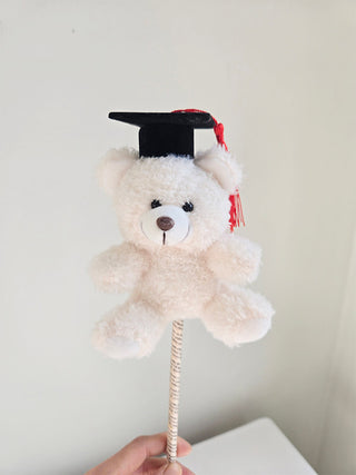 Graduation teddy bear pen