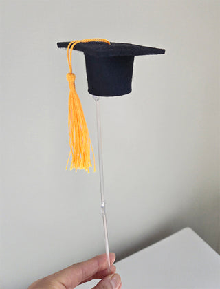 Mini graduation cap decoration