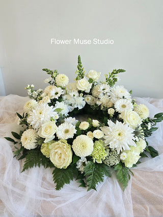 Urn Floral Wreath