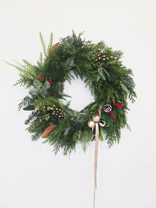 Christmas Wreath - Full Moon